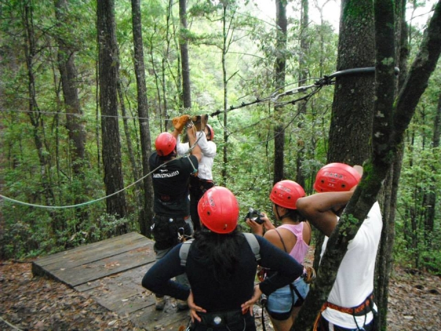 los mejoternera circuitos de tirolesas